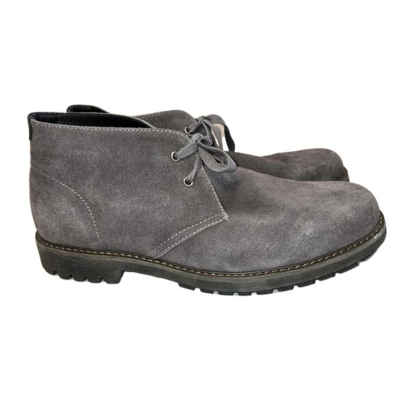 Vince Camuto Iseminger Mens Size 12 Water-Resistant Gray Suede Chukka Boots main image 6